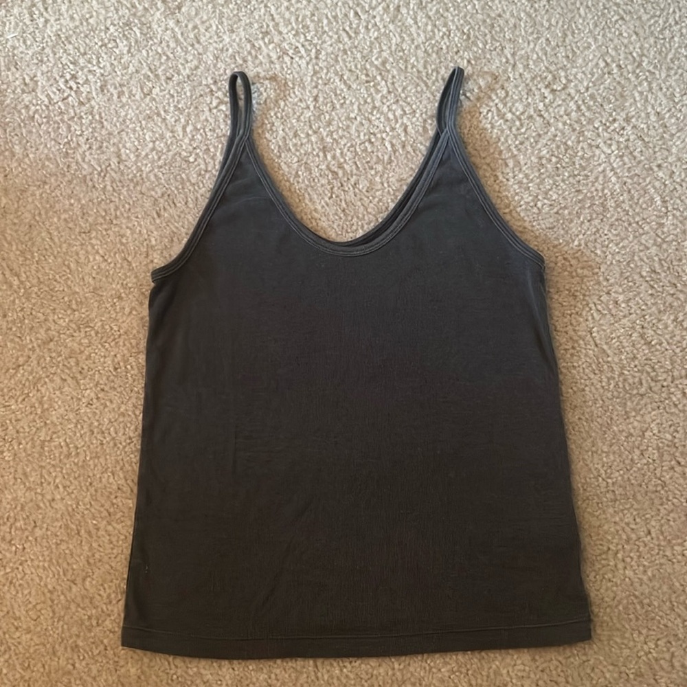 Target Universal Thread Goods Co. Medium Gray Tank Top